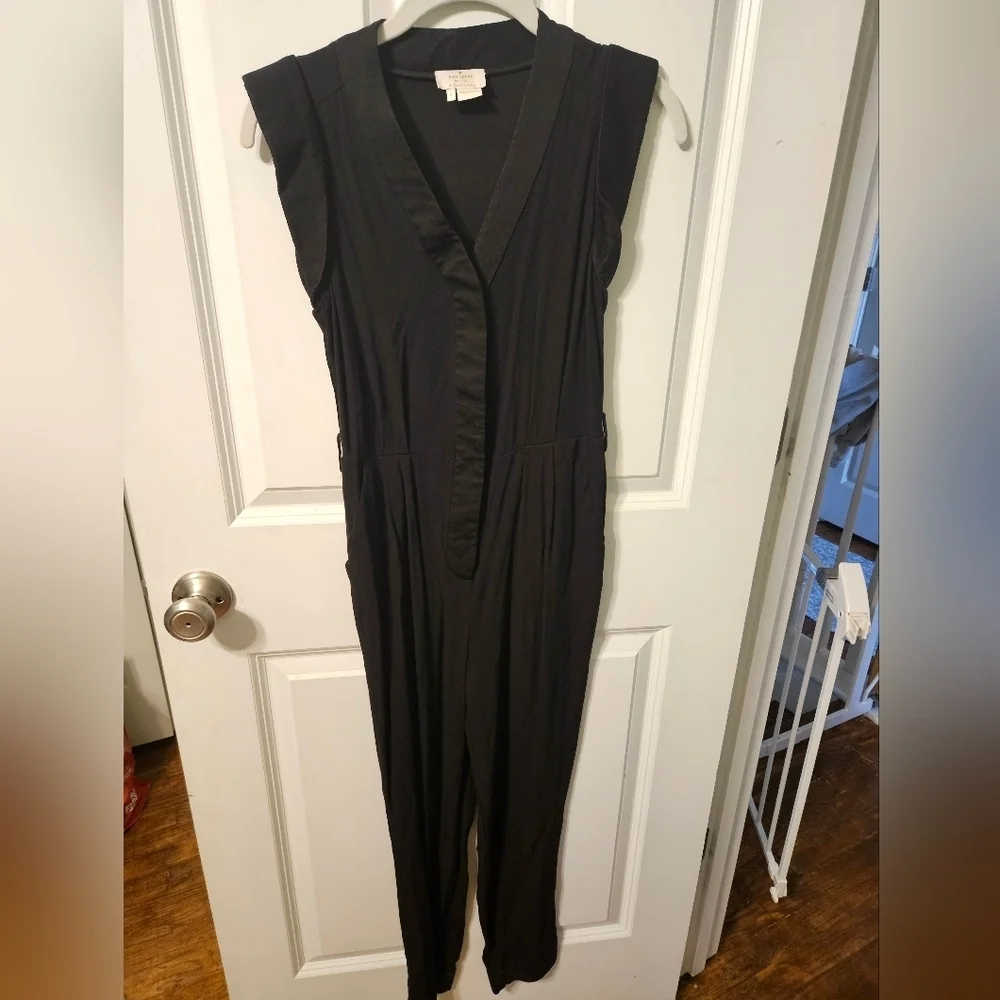 Kate Spade Black Sleeveless Jumpsuit